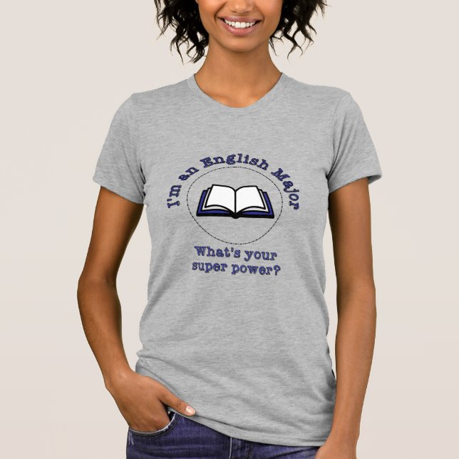English Major T-Shirt (Front)
