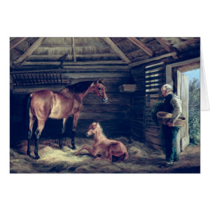 English Mare With Her Foals, 1833