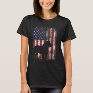 English Mastiff American Flag USA Patriotic Dog Gi T-Shirt
