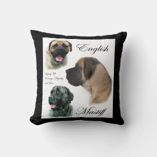 English Mastiff Art Cushion
