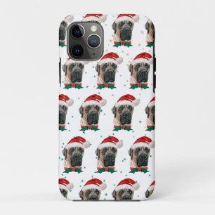 English Mastiff Dog Breed Christmas iPhone 11 Pro Case