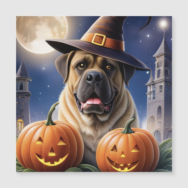English Mastiff Great Dane Halloween (Front)