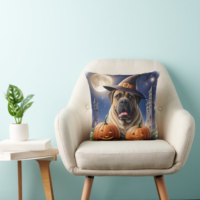 English Mastiff Great Dane Halloween Cushion (Chair)