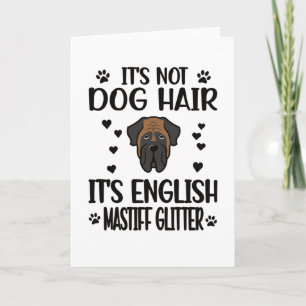 English Mastiff Lover English Mastiff Mum Dog Dad Card