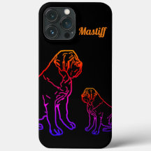 English Mastiff Neon English Mastiff