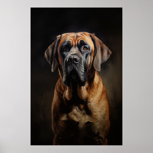 English Mastiff Poster (Front)