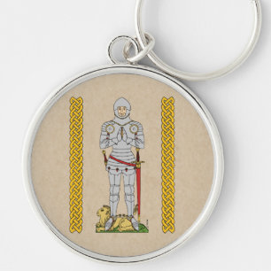 English Mediaeval Knight Circa 1430 Key Ring