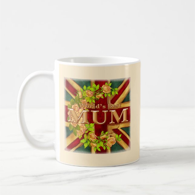 English Mum Coffee Mug (Left)