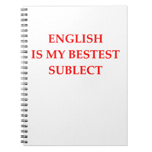 ENGLISH NOTEBOOK