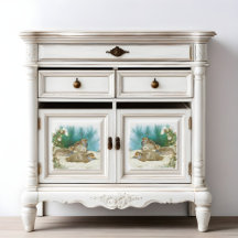 English partridge with gorse and thistles, Art