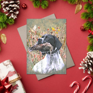 English pointer acrylic invitations