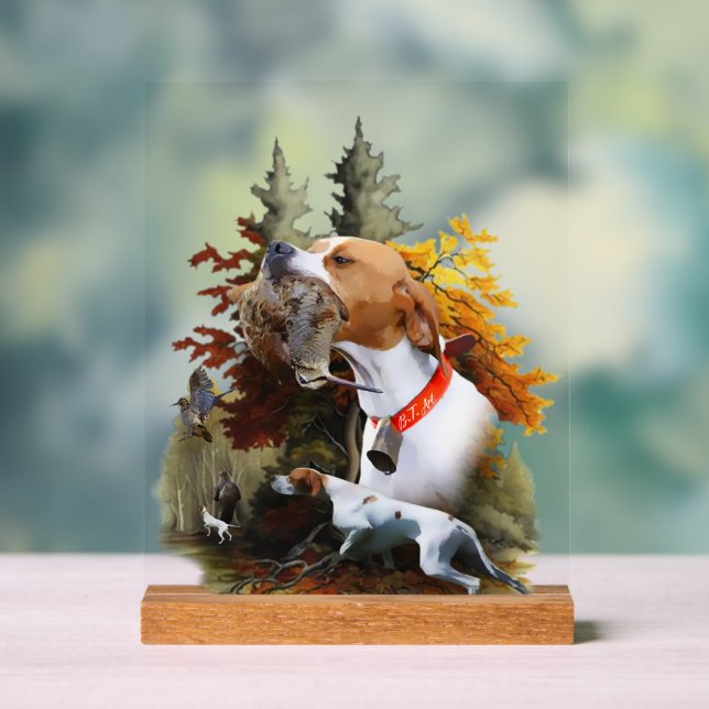 English Pointer  Acrylic Sign (Neutral)