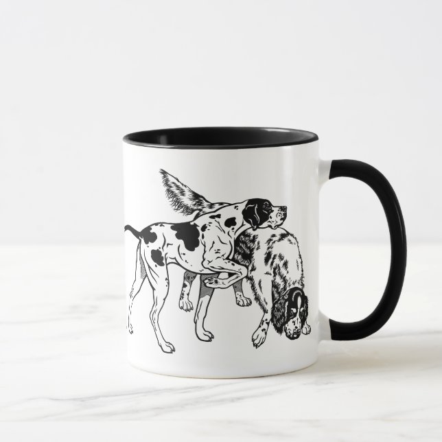 english pointer and setter mug (Right)