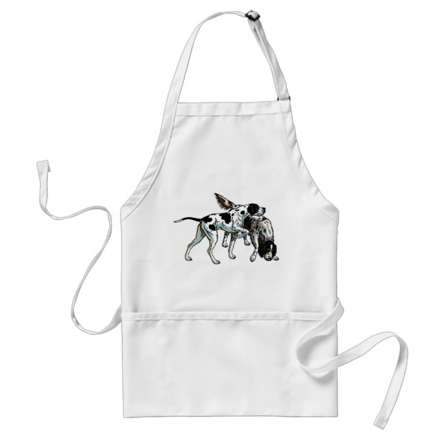 english pointer and setter standard apron (Front)
