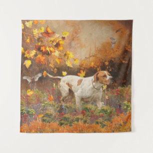 English pointer , Autumn Tapestry