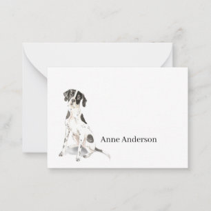 English Pointer Card