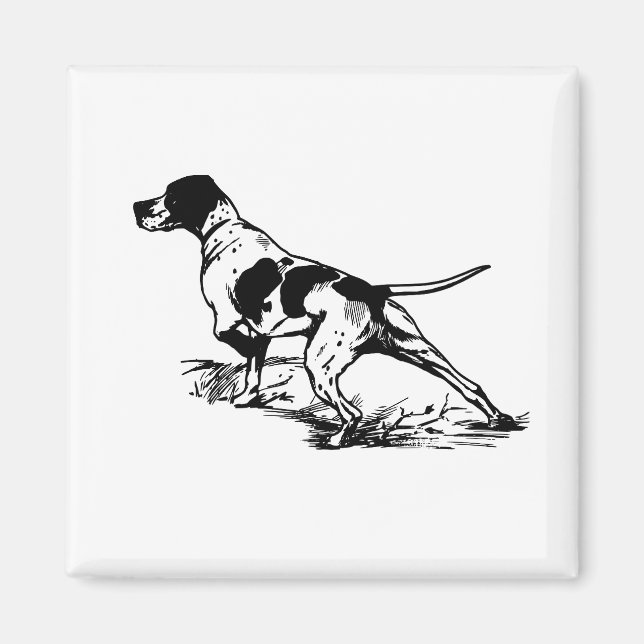 English Pointer Classic Magnet (Front)