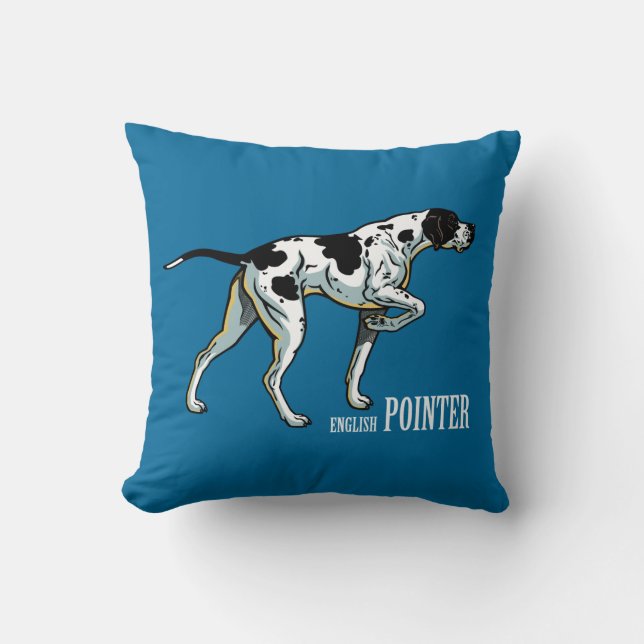 english pointer cushion (Front)