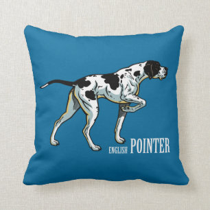 english pointer cushion
