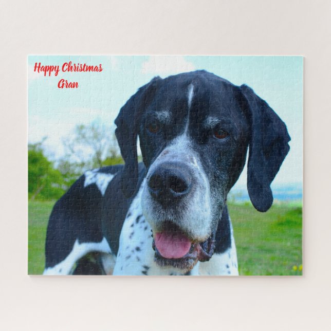 English Pointer Dog. Jigsaw Puzzle (Horizontal)