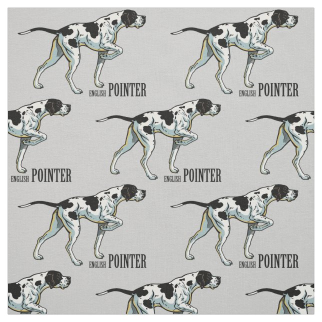 english pointer fabric (Swatch)