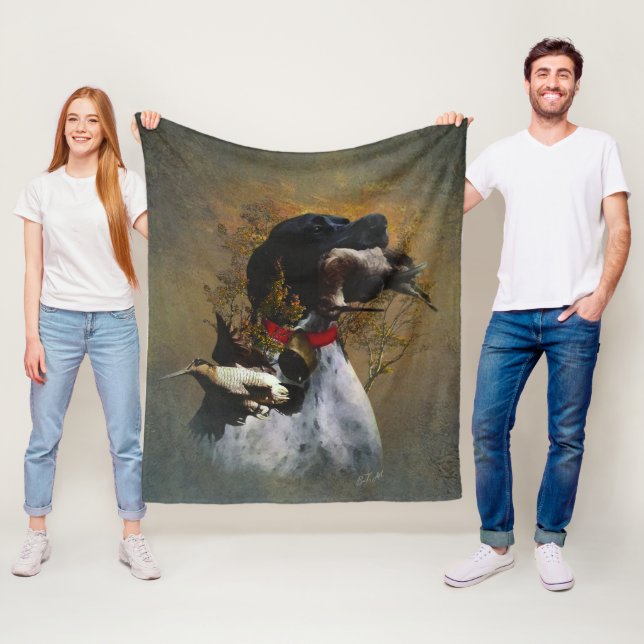 English Pointer   Fleece Blanket (In Situ)