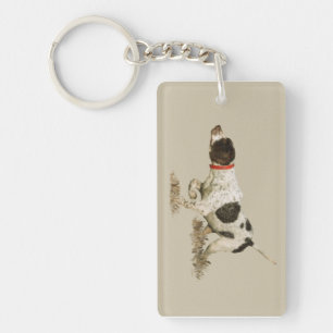 English Pointer Key Ring