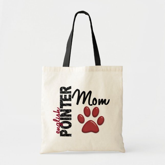 English Pointer Mum 2 Tote Bag (Front)