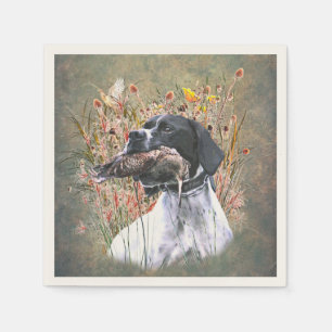 English pointer napkin