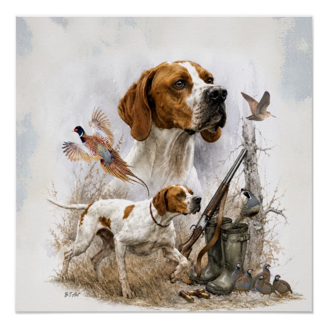 English Pointer   Poster (Front)