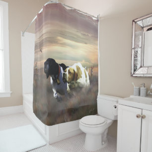 English Pointer Shower Curtain