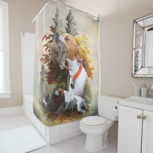 English Pointer Shower Curtain