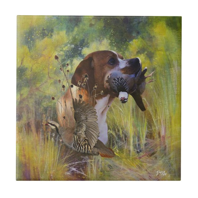 English Pointer   Tile (Front)