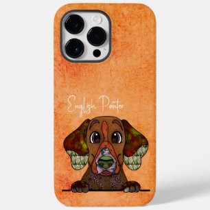 English Pointer Ugly Face Case-Mate iPhone Case