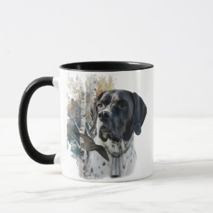 English Pointer , Woodcock Hunting Season , Art Mug