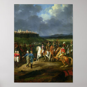 English Prisoners at Astorga Presented to Poster