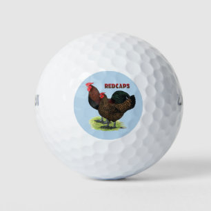 English Redcaps Golf Balls