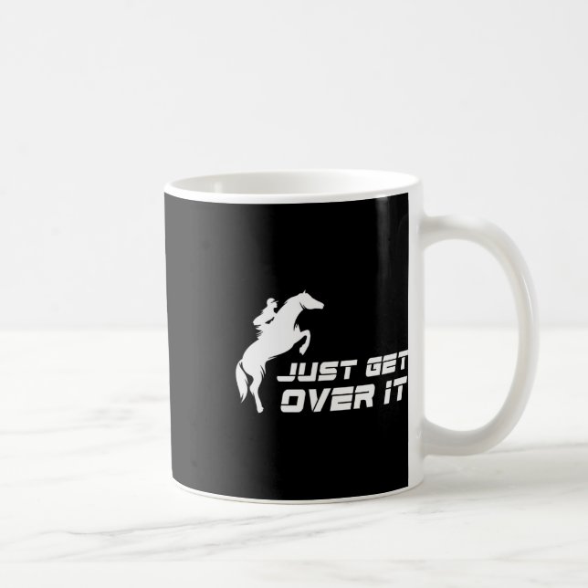 English Riding Hunter Jumper Girl Horseback Riding Coffee Mug (Right)
