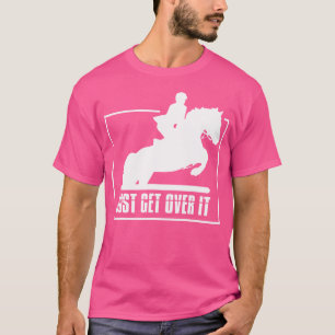 English Riding Hunter Jumper Girl Riding Horse T-Shirt