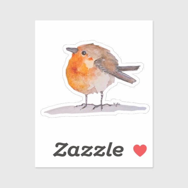 English Robin Watercolour (Sheet)