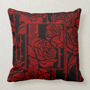 English Rose Book Design Cushion