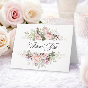 English Rose Garden Thank You Notes