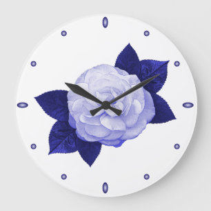 English Rose Large Clock