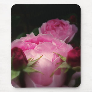 English Roses In Pink Mouse Mat