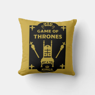 English Royal Coronation King Charles Cushion
