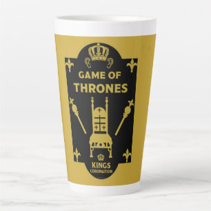 English Royal Coronation King Charles    Latte Mug
