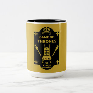 English Royal Coronation King Charles    Two-Tone Coffee Mug