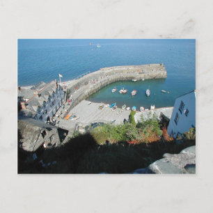 English Scenes, Clovelly, Devon, Postcard
