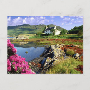 English Scenes, Cottage in the Lake District Postcard