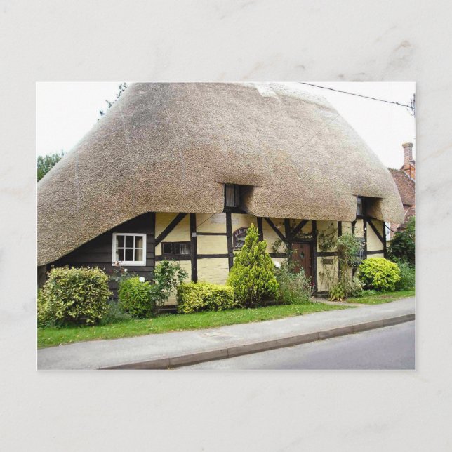 English Scenes, Half timbered cottage Postcard (Front)